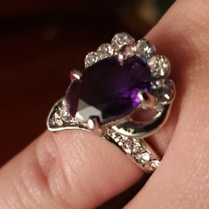 amethyst purple ring